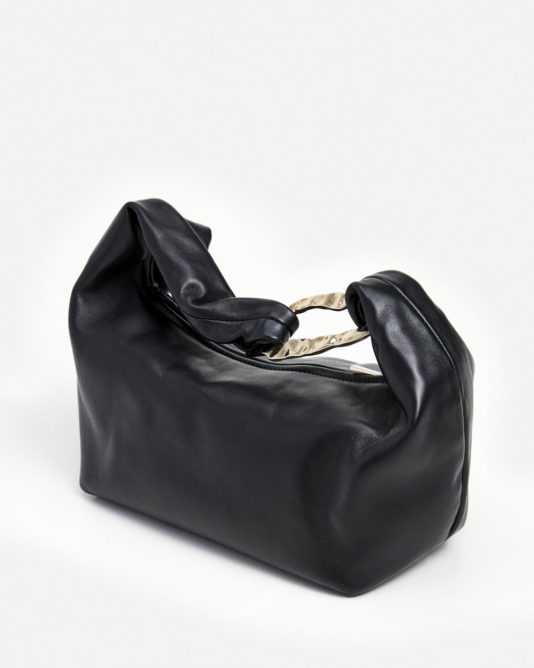 Amanda Shoulder Bag Leather Black