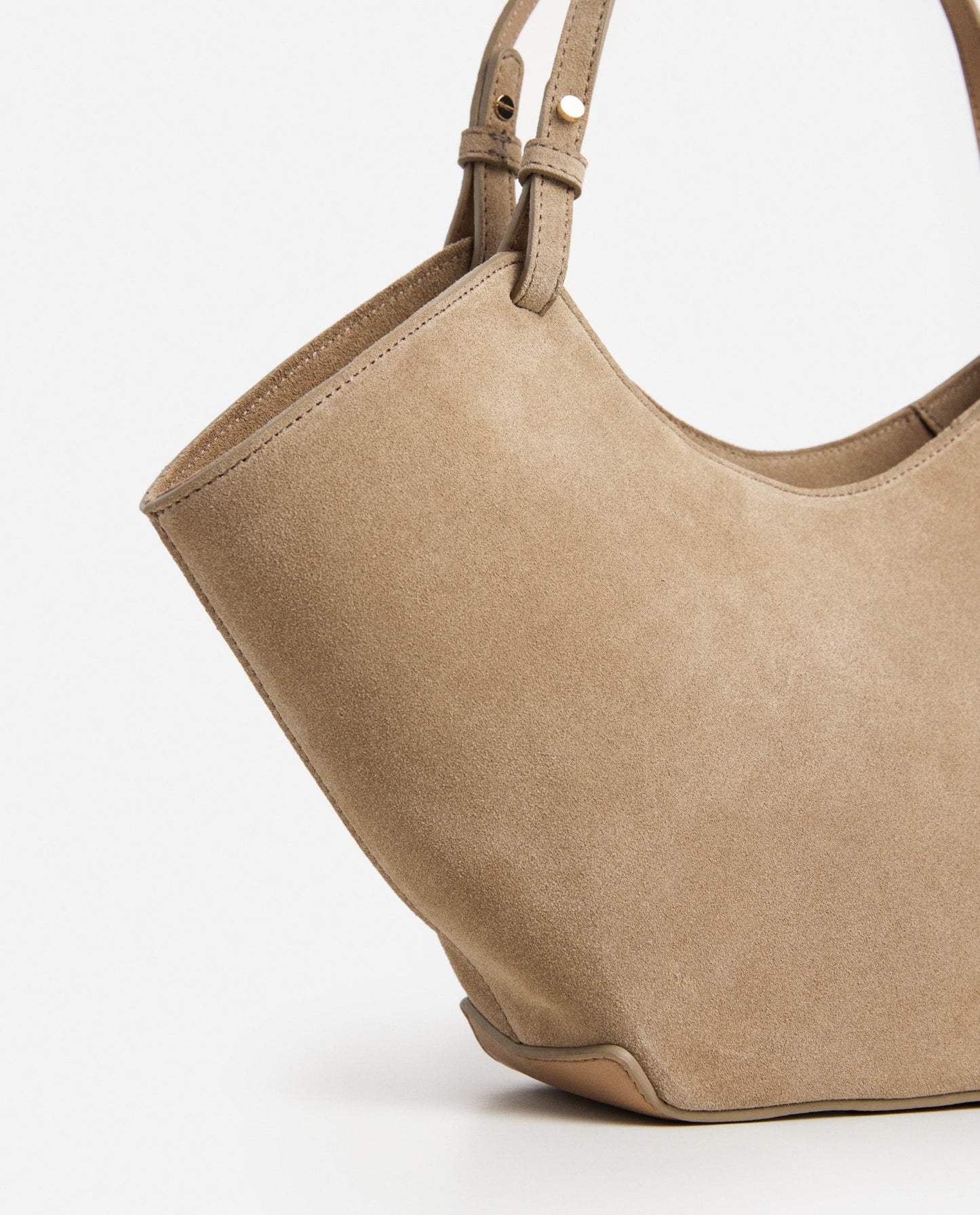 Dilba Mini Tote Bag Suede Sand