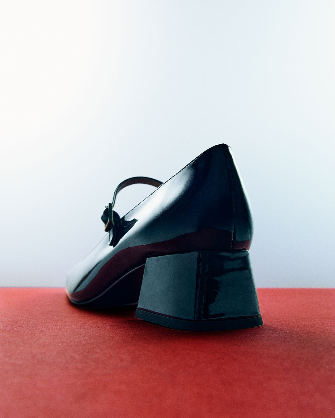 Evan Patent Leather Black