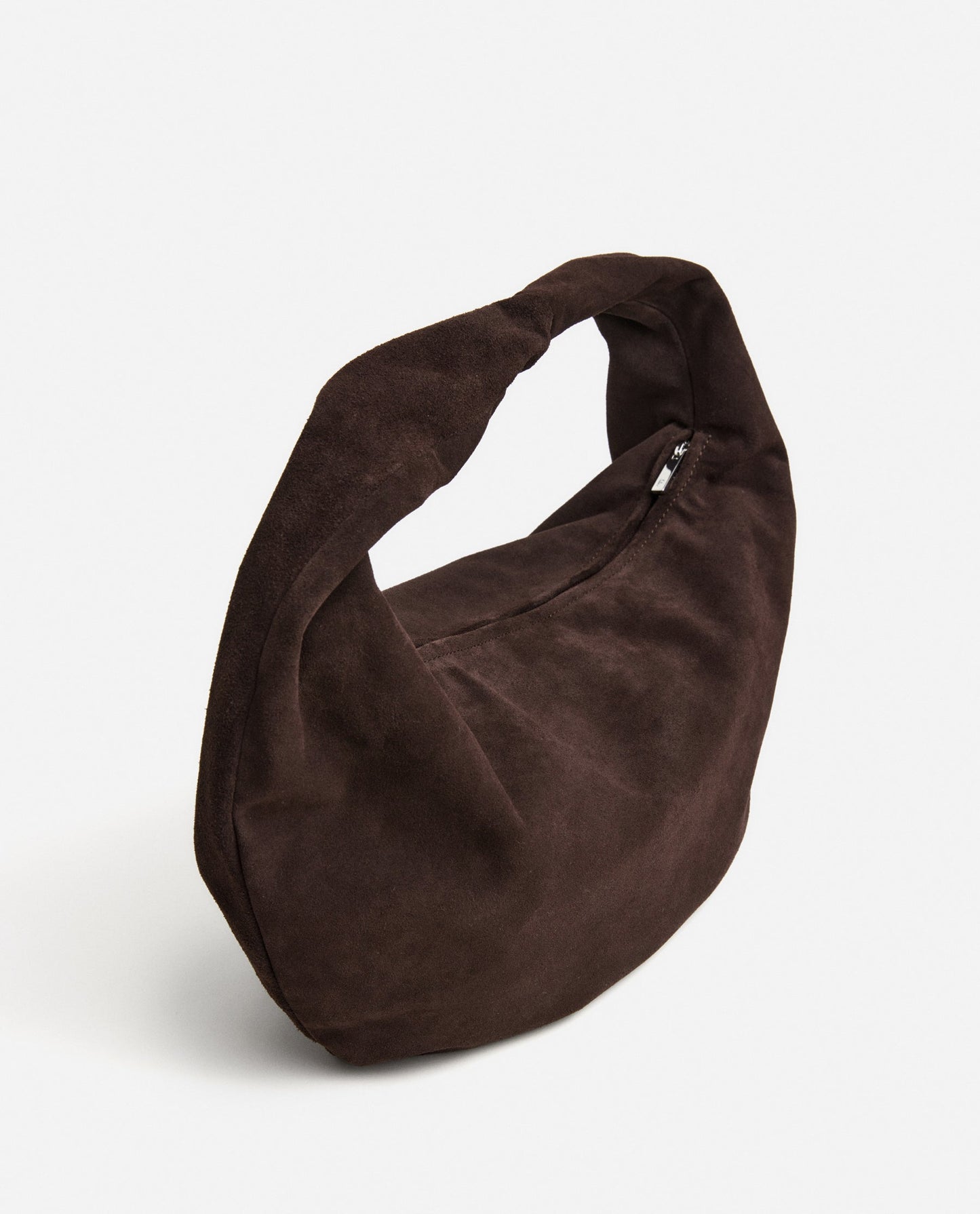 Alva Shoulder Bag Suede Chocolate