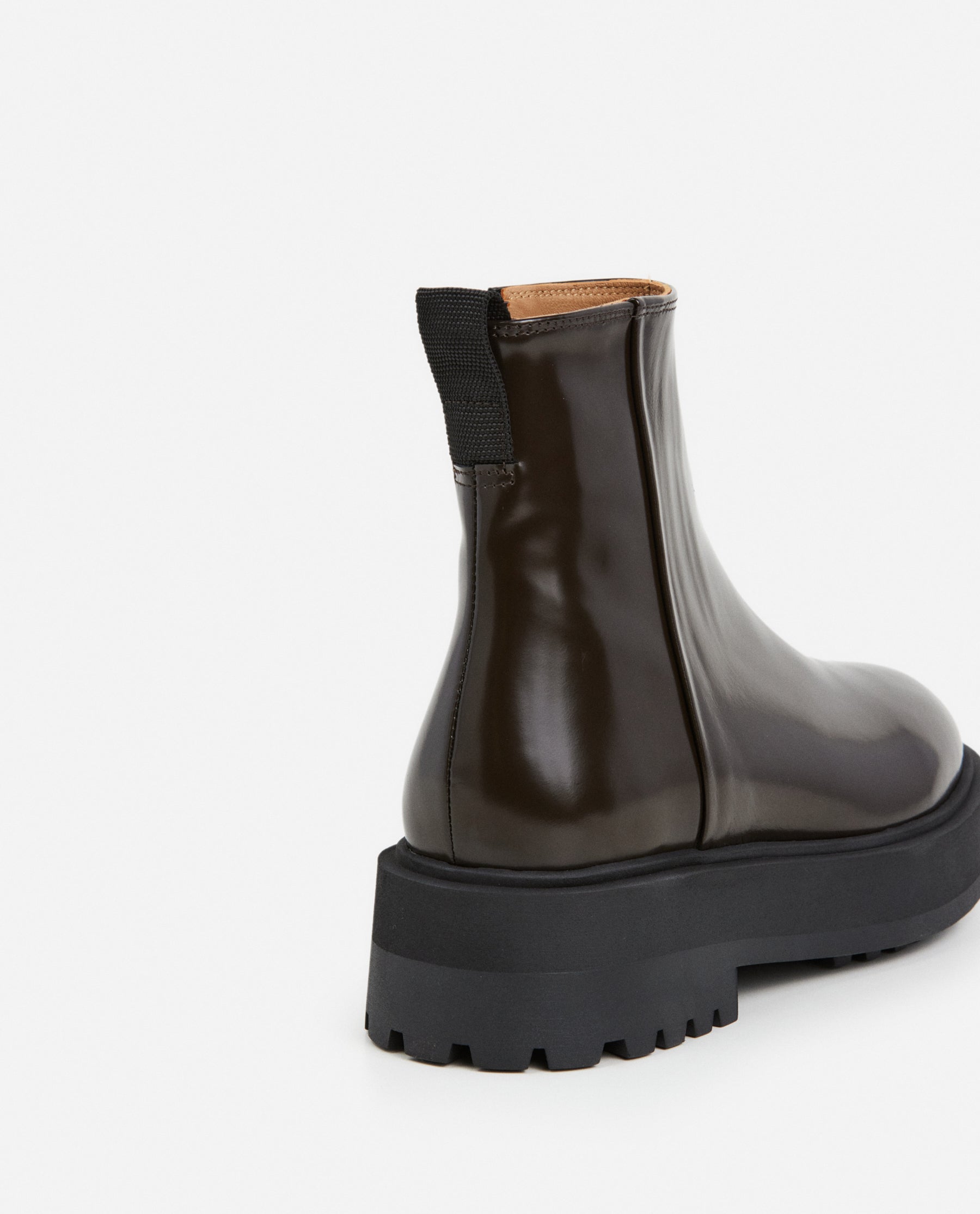 Assia Leather Chocolate
