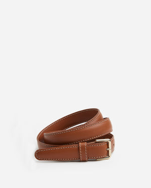 Barbara Belt Leather Cognac