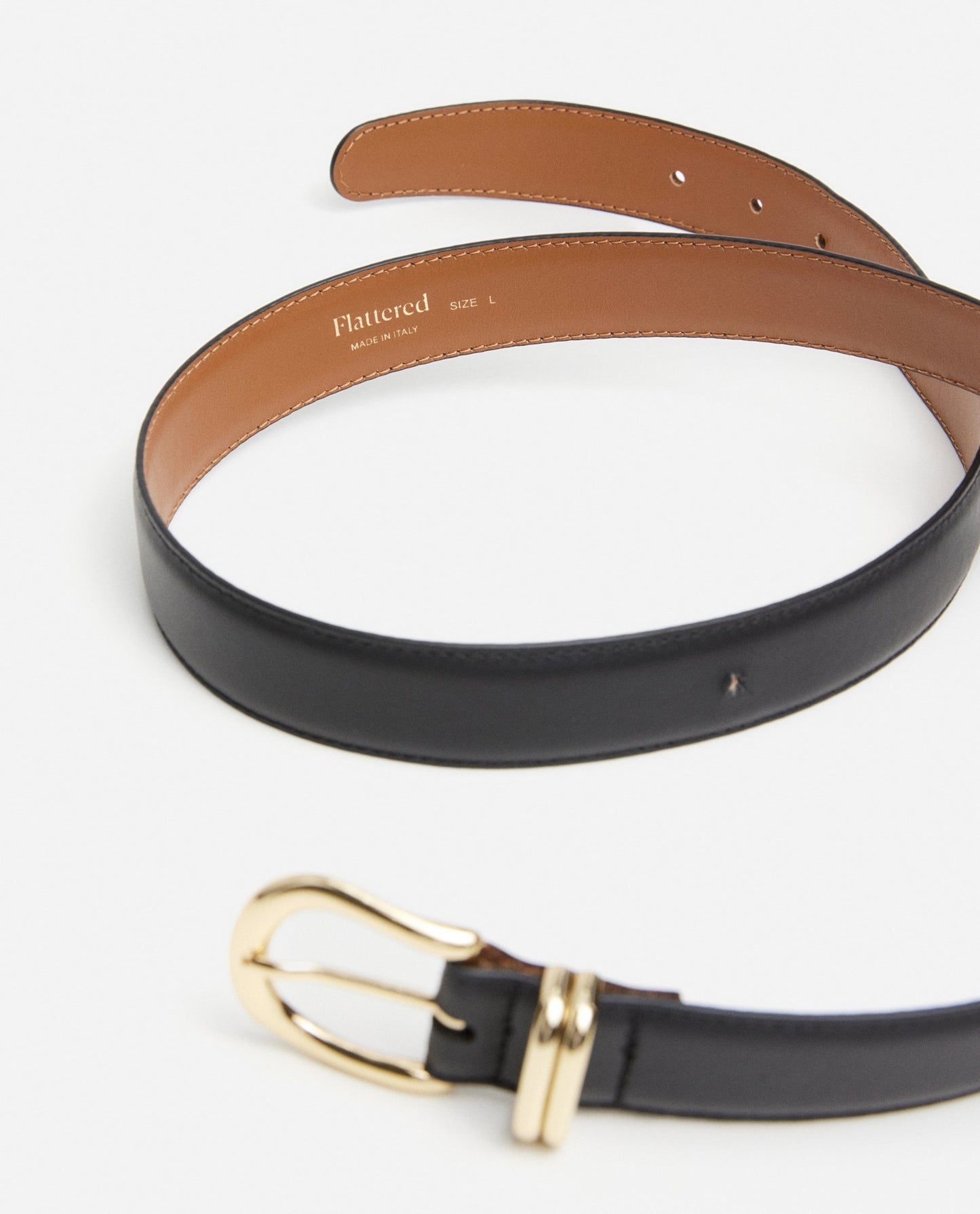 Beatrice Belt Leather Black