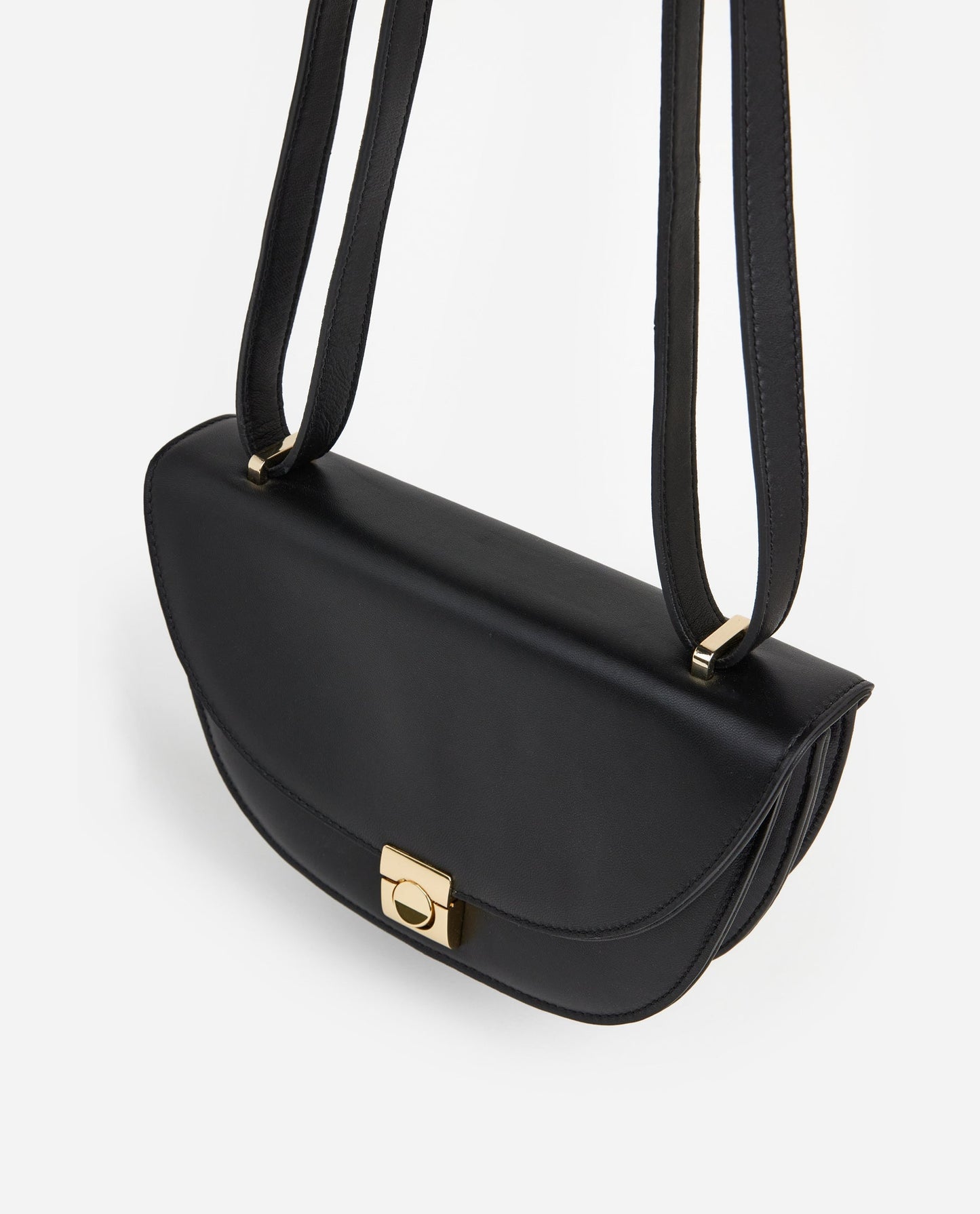 Cindy Crossbody Leather Black