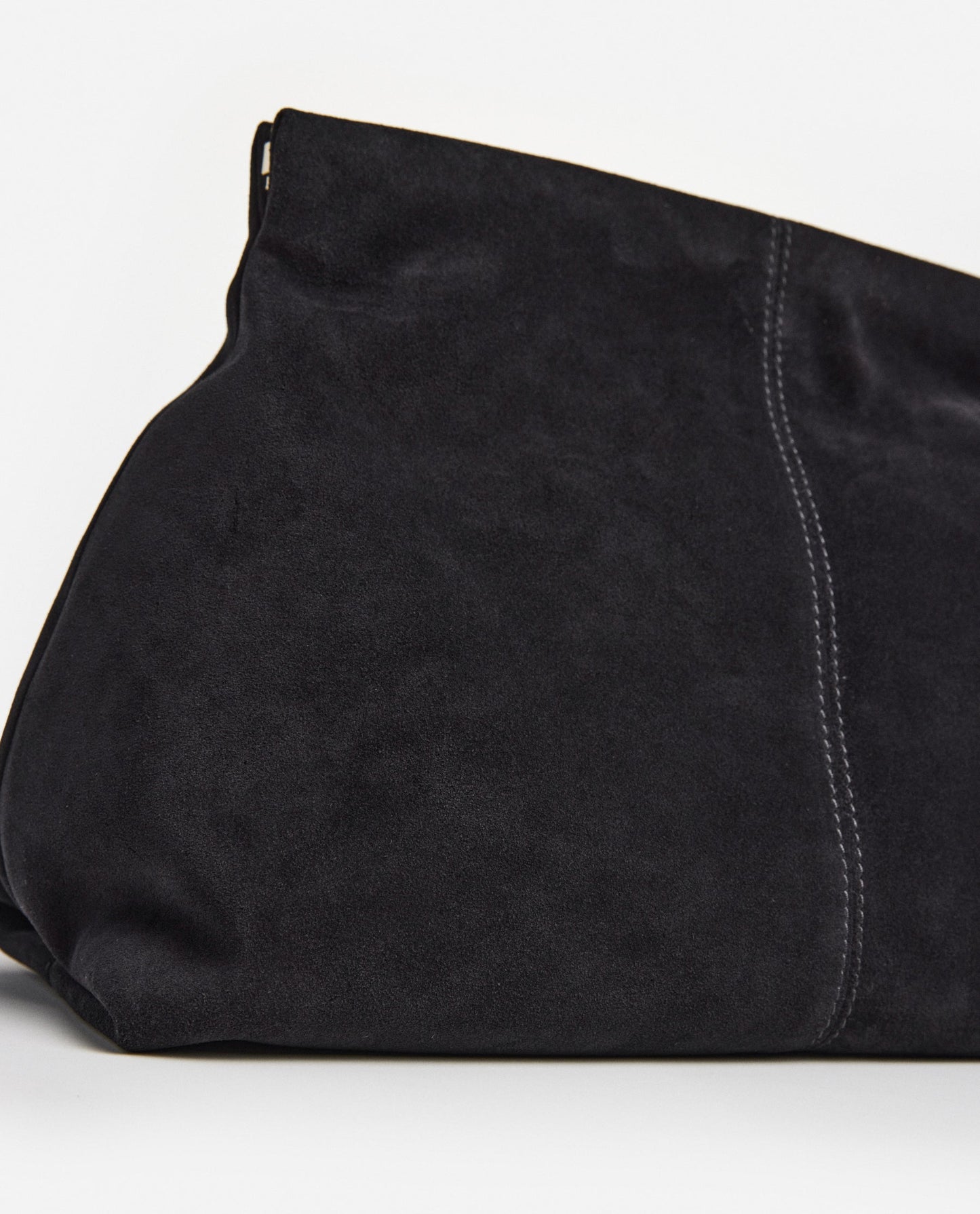 Clay Clutch Suede Black