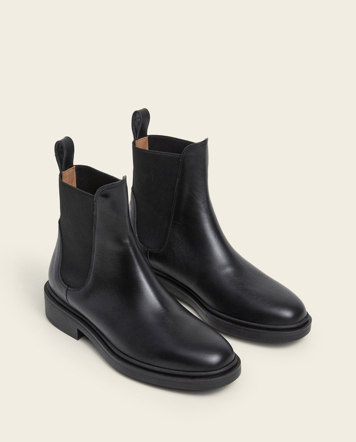 Fiona Leather Black