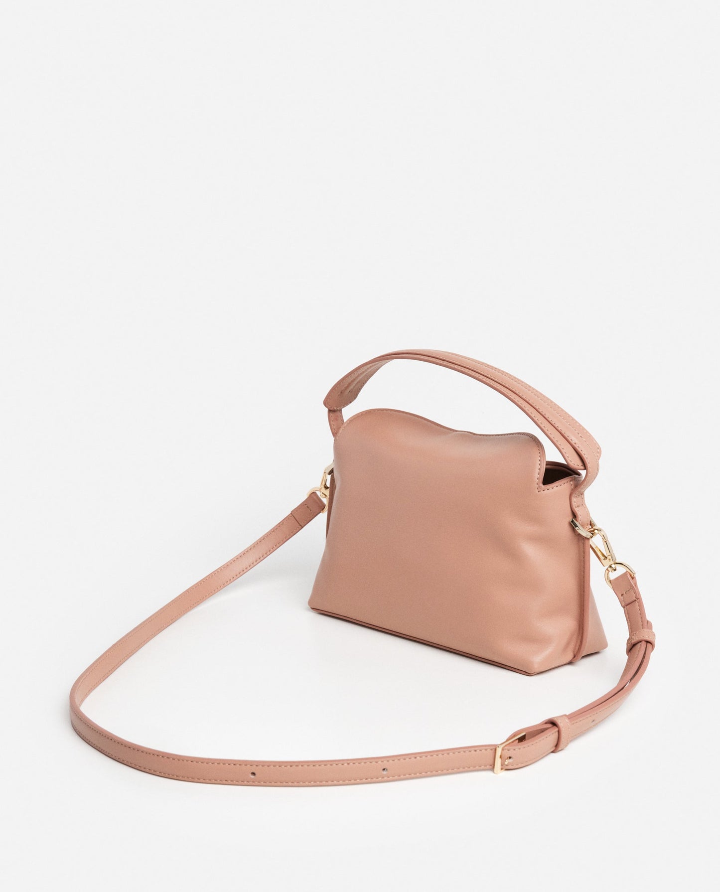 Hanna Mini Bag Leather Blush Pink