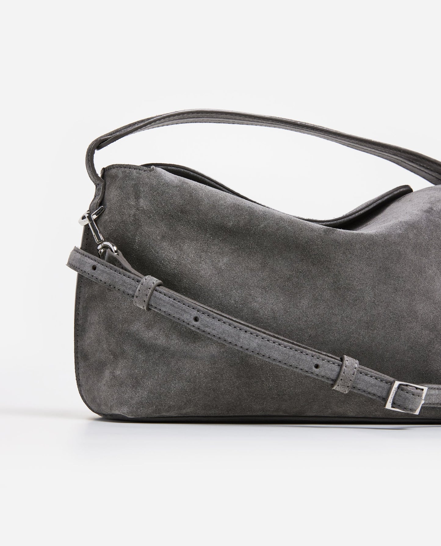 Hera Handbag Suede Grey