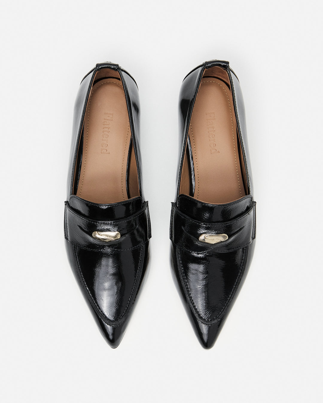 Penelope Leather Patent Black