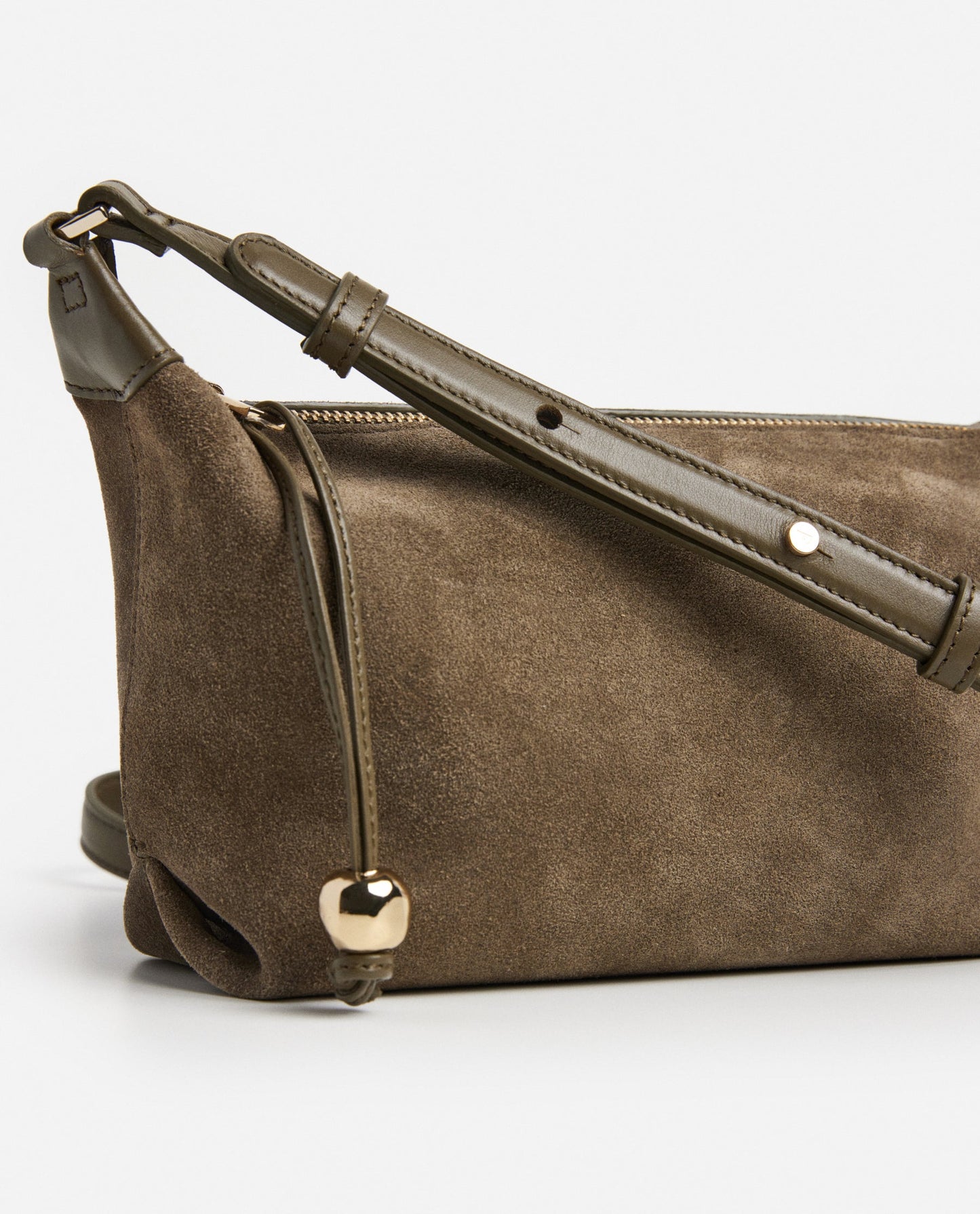 Ru Crossbody Bag Suede Olive