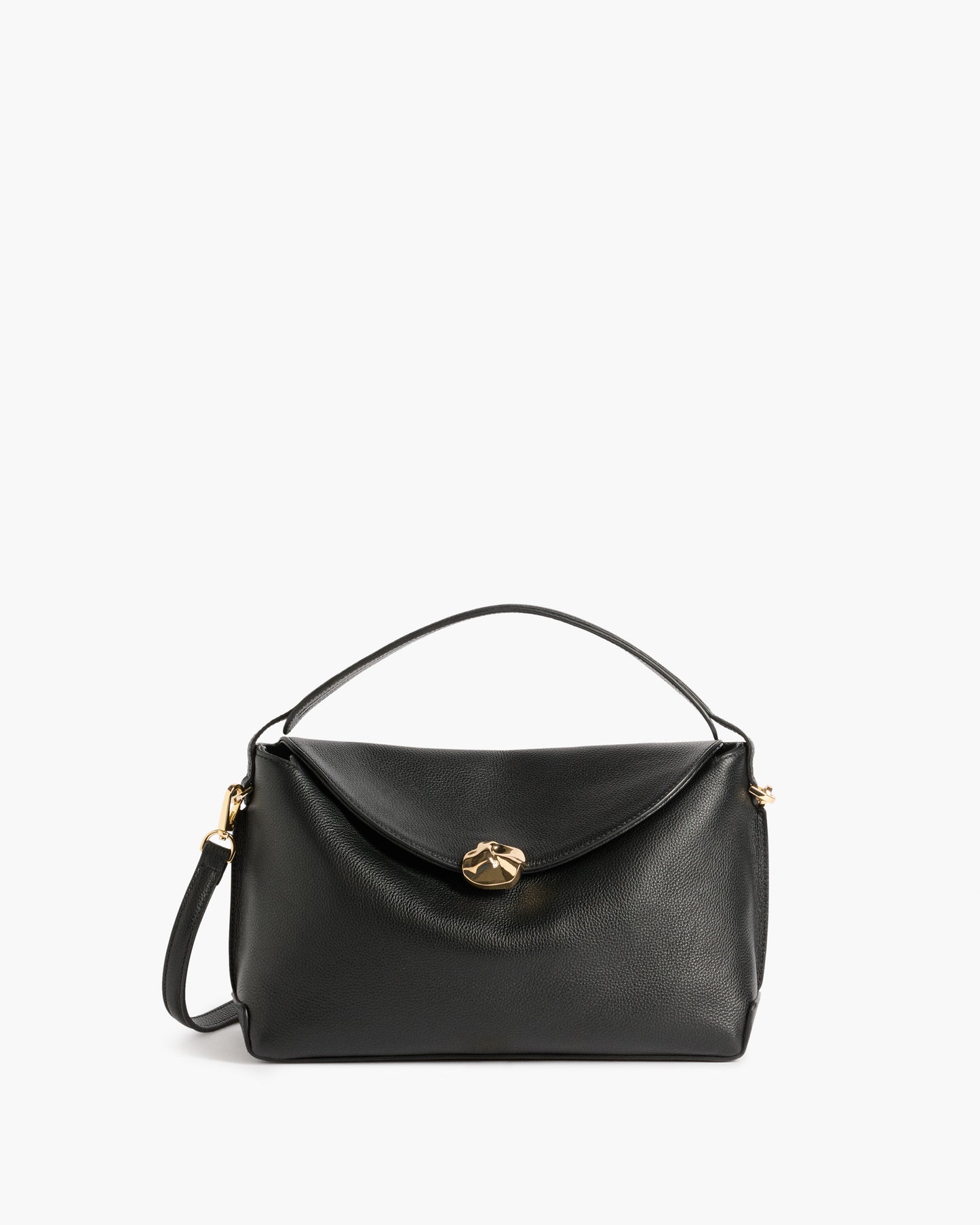 Hanna Grande Bag Grained Leather Black