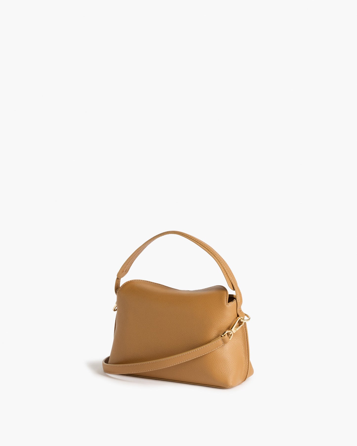 Hanna Mini Bag Grained Leather Cognac