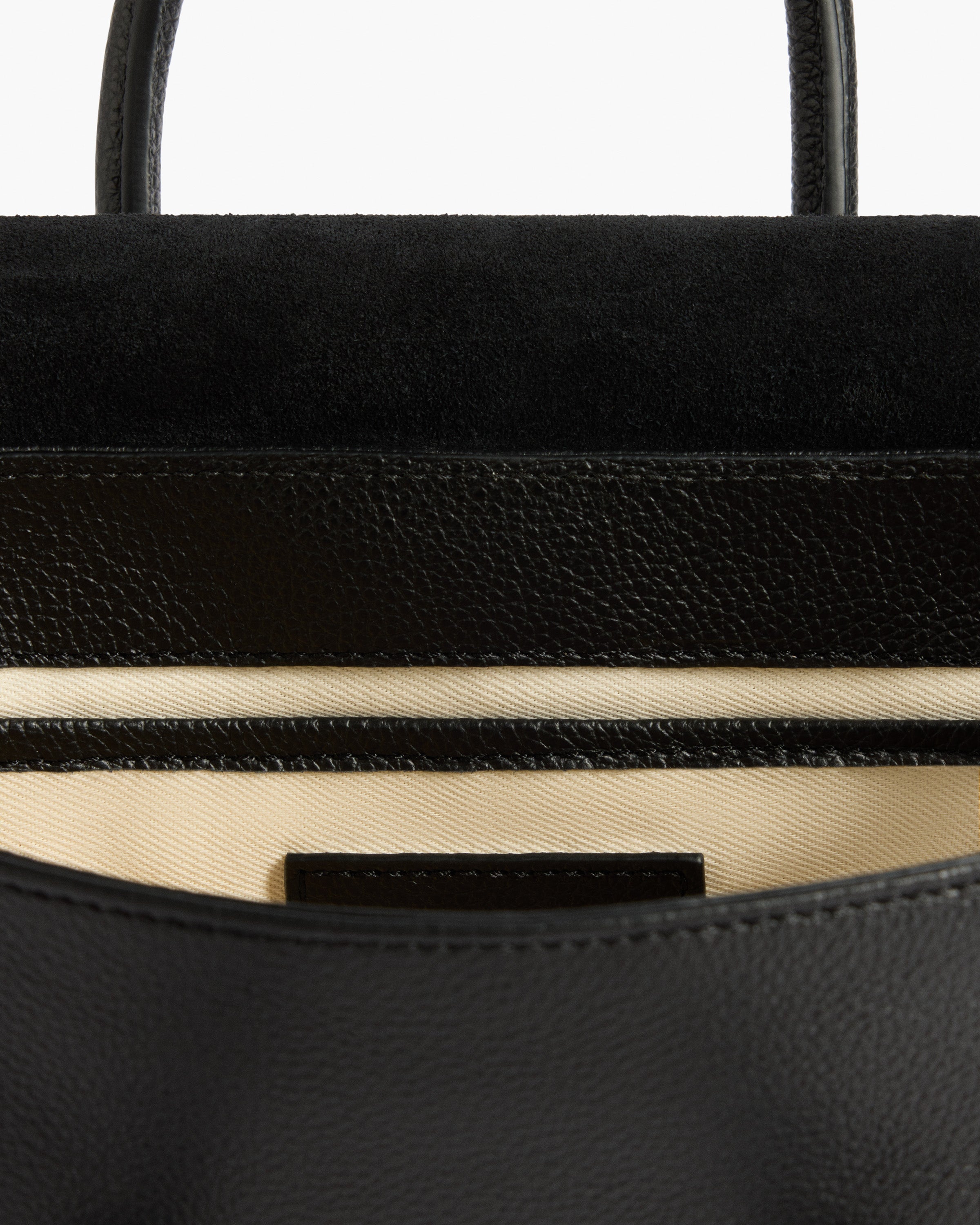 Lydia Mini Bag Grained Leather Black