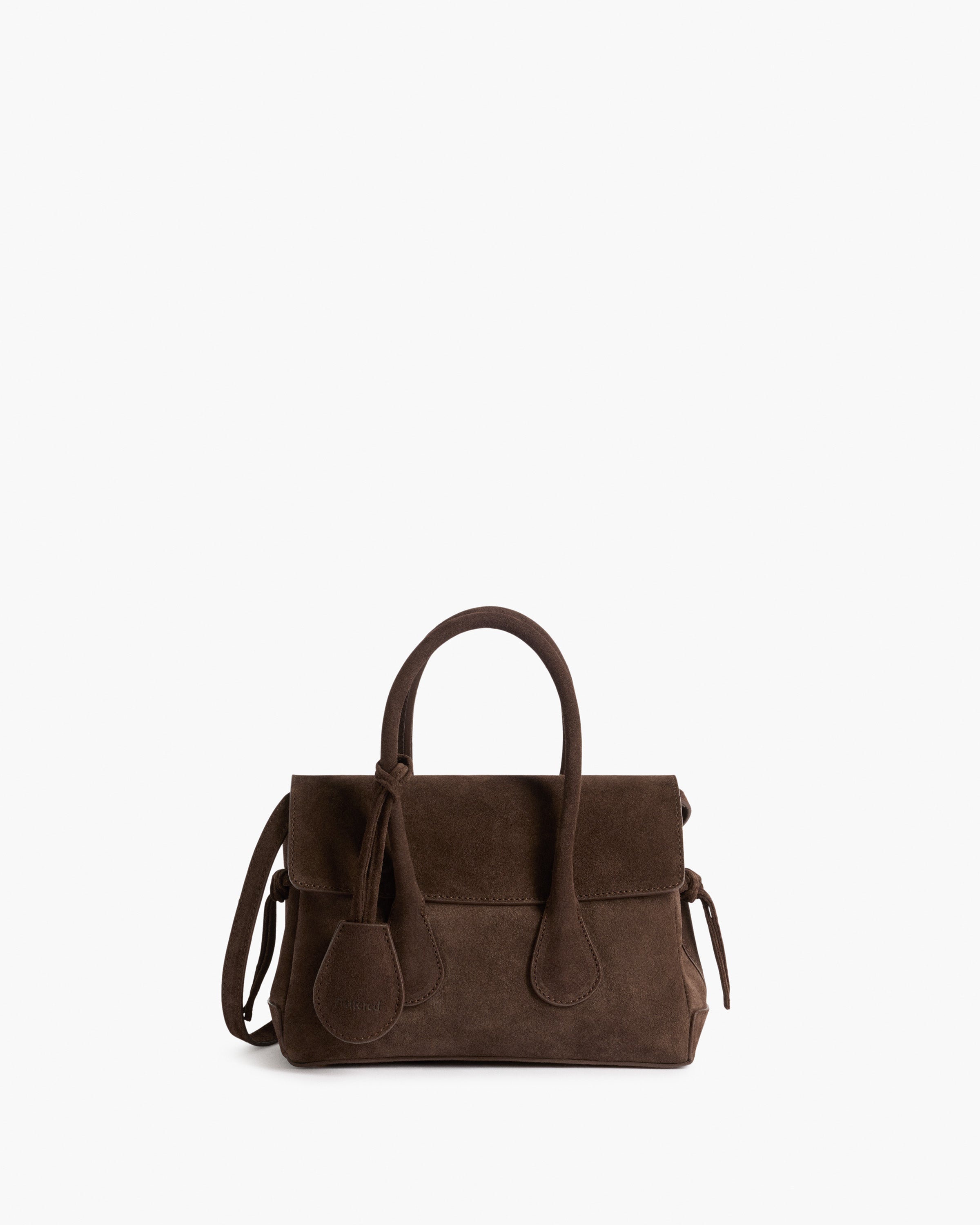 Lydia Mini Bag Suede Chocolate