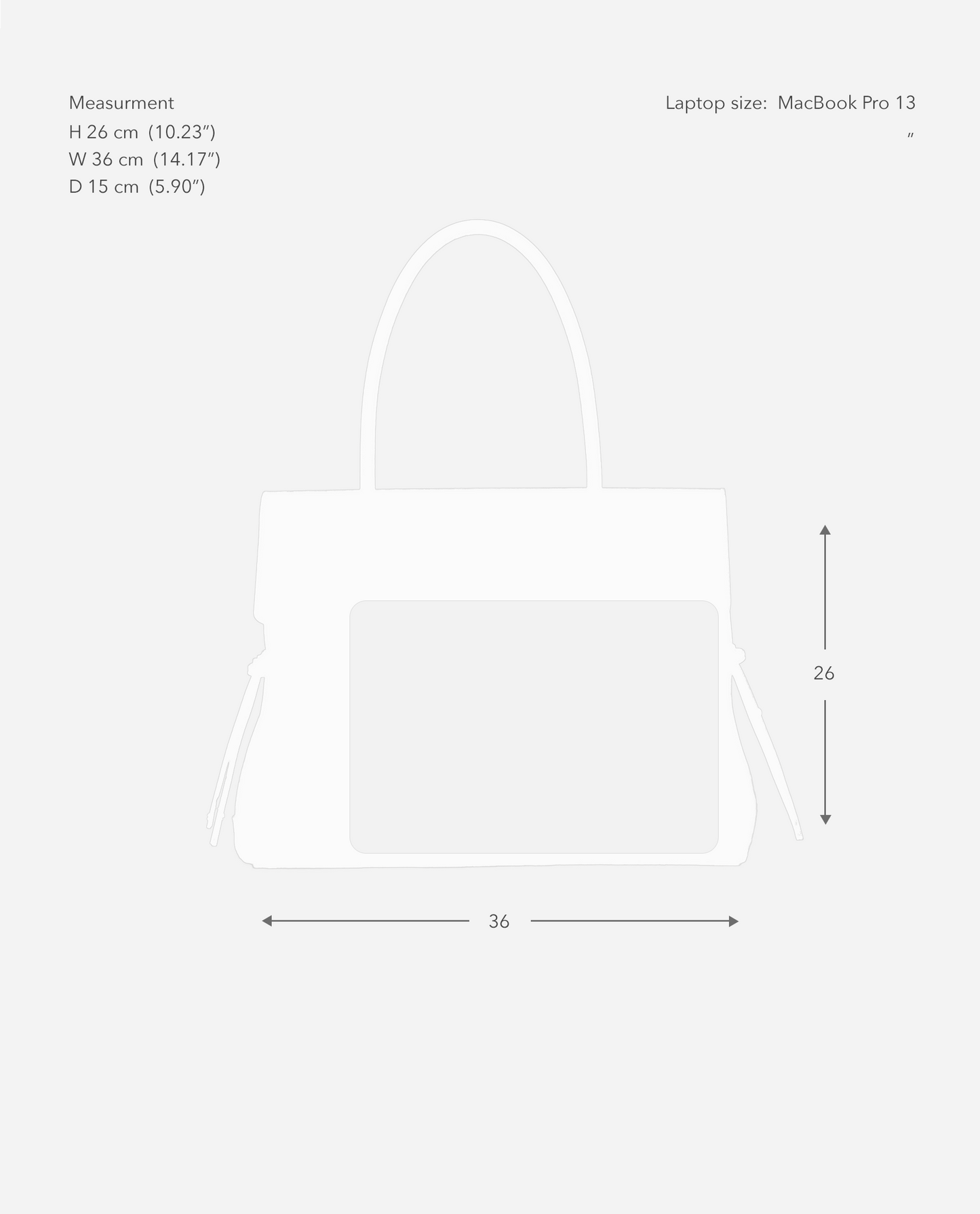 Lydia Tote Bag Grained Leather Cognac